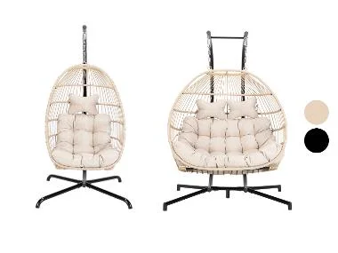 HOME DELUXE Hangstoel met frame Loma
