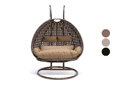 HOME DELUXE Hangstoel met frame Twin
