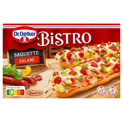 Dr. Oetker Bistro baguette salami 2 stuks