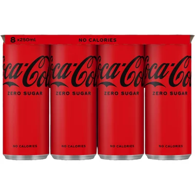 Coca-Cola Zero sugar 8-pack