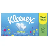Kleenex tissues family box