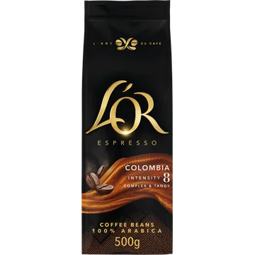 L'Or Espresso Columbia 8 koffiebonen
