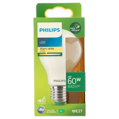 Philips LED Bulb 60W E27 2700K FR UE