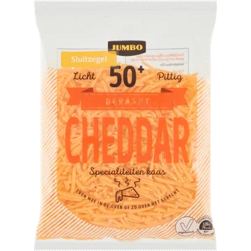 Jumbo Geraspte Cheddar Kaas 50+ 150 g