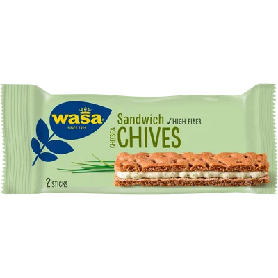 Wasa Sandwich cream cheese & chives 3 stuks