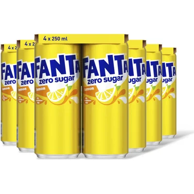Fanta zero lemon