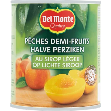 Del Monte Halve perziken op lichte siroop