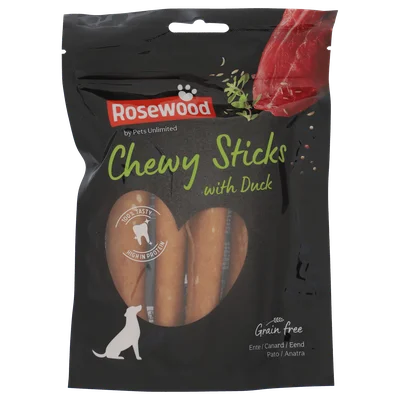 Rosewood Chewy Sticks Duck 4 stuks