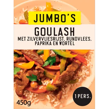 Jumbo's Vriesverse Maaltijd Goulash 450g