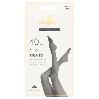 DuParc Panty Lycra 40D zijdegl zwart ML