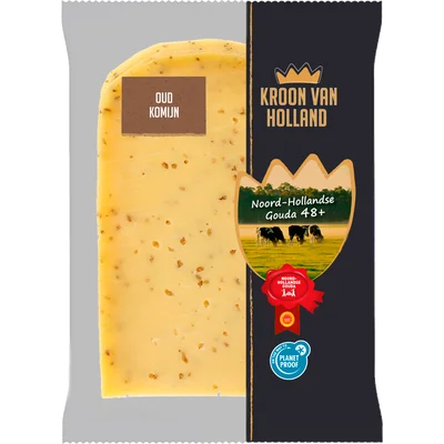 Kroon van Holland Komijn kaas oud 48+ plakken