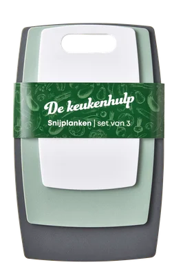 De keukenhulpjes Snijplanken (set van 3)