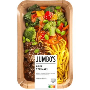 Jumbo's Verse Maaltijd Beef Teriyaki 450 g