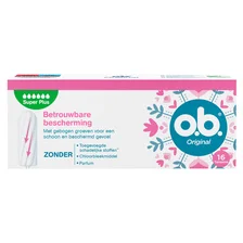 O.B. Tampons procomfort superplus