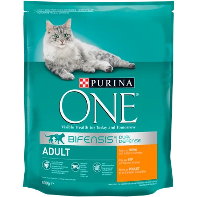 Purina One Kattenvoer adult kip & volkoren granen
