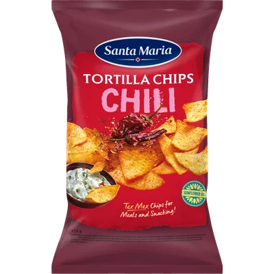 Santa maria Tortilla Chips Chili