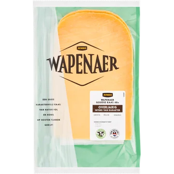 Wapenaer Goudse Kaas 48+ Overjarig Plakken ca. 200 g