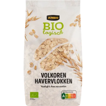 Jumbo Biologisch Volkoren Havervlokken 500 g