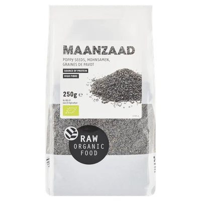 Raw Organic Food Maanzaad