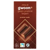 G'Woon tablet melk praline