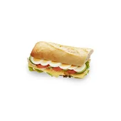 Foodclub baguette rustiek wit gezond kip