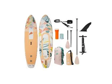 CRIVIT Opblaasbaar SUP-board Exotic incl. accessoires