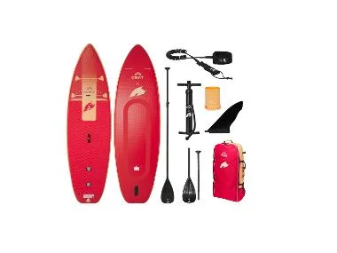 CRIVIT Opblaasbaar SUP-board Solid incl. accessoires