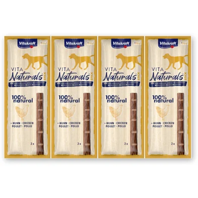Vitakraft Vita naturals dog stick kip 4-pack