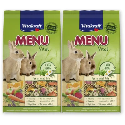 Vitakraft Menu vital dwergkonijnen 2-pack