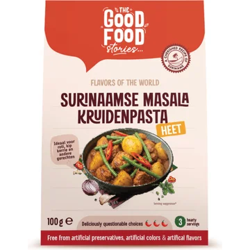 TGFS Surinaamse Masala Heet Kruidenpasta 80g