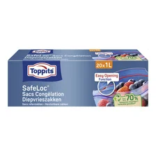 Toppits Diepvrieszakken 1 liter (20 st)