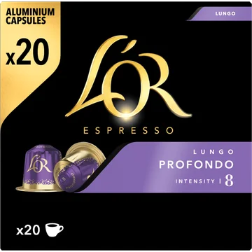 L'OR Espresso Lungo Profondo Aluminium Capsules 10 x 20 Stuks 104 g (20 st)
