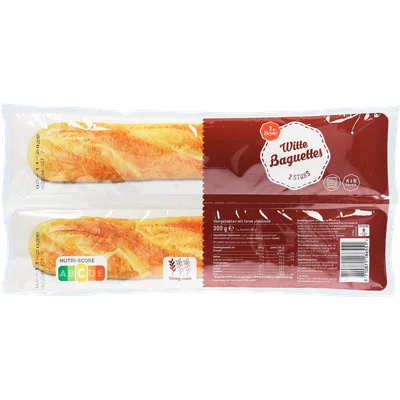 1 de Beste Pistolets wit 4 stuks (2 st)