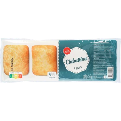 1 de Beste Ciabattinas 4 st.