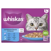 Whiskas vis selectie en gelei