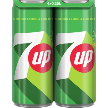 7UP Regular 4x250ML