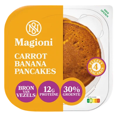 Magioni Carrot banana pancakes