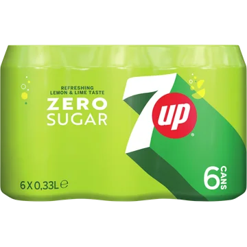 7Up Zero Sugar 6 x 330ml