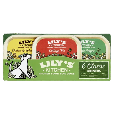 Lily's Kitchen Dog Classic Dinners Multipack kuip