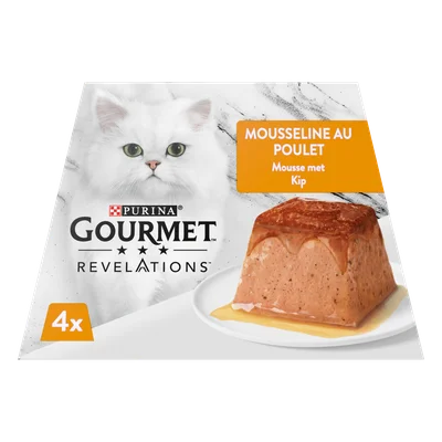 Gourmet Revelations kattenvoer nat met kip