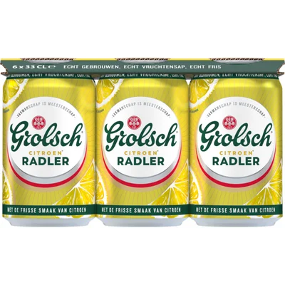 Grolsch Radler citroen 2.0 6-pack