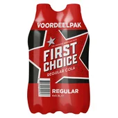 First Choice cola regular fl 4x500 ml