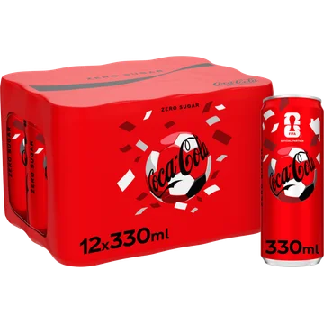 Coca-Cola Zero Sugar 12 x 330 ml