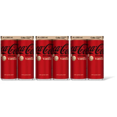 Coca-Cola Zero sugar vanilla