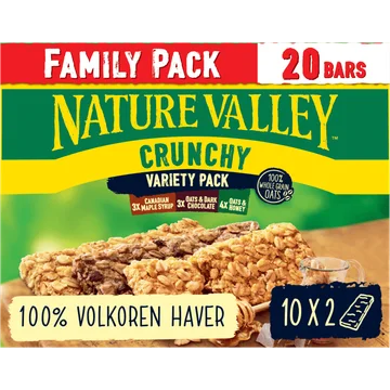 Nature Valley Crunchy Variety Pack Family Pack 10 x 42 g