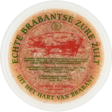 Van Iersel Vleeswaren Echte Brabantse Zure Zult 240 g