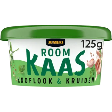 Jumbo Roomkaas Knoflook & Kruiden 125 g