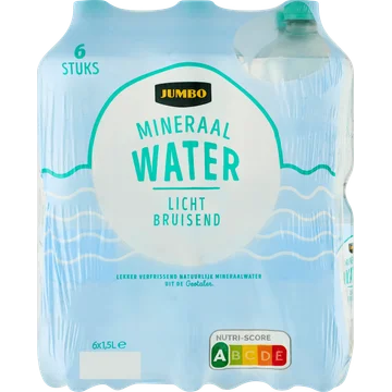 Jumbo Mineraalwater Licht Bruisend 6 x 1,5 L