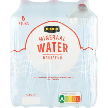 Jumbo Mineraalwater Bruisend 6 x 1,5 L