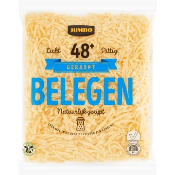 Jumbo Geraspte Kaas Belegen 48+ 175 g